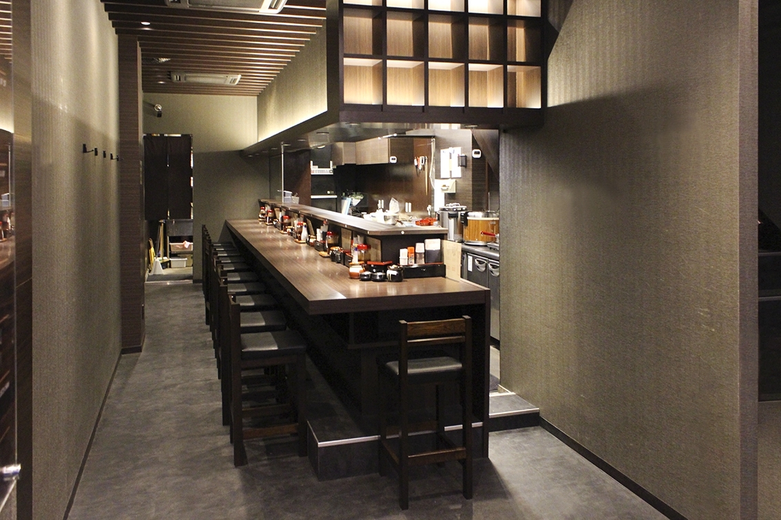 札幌　とんかつ檍 大通店　内観